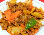 クミンとラム肉の炒め（好味苑）