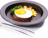 目玉焼きハンバーグ（【牛100%ハンバーグ】挽肉亭 船橋店）