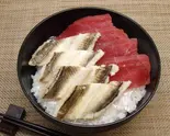 焼穴子とづけ鮪丼(笹互 綾瀬店)