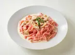 ゴルゴンゾーラの桜色タリアッテ（Dining Bar Freely）