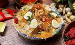 ライスペーパー自家製甘辛ベトナムソースミックス BÁNH TRÁNG TRỘN THẬP CẨM(bui tapioca warabi)
