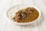 国産黒毛和牛の牛すじヤドカリー【甘口】+タルタルたまご（本格スパイスカレー ヤドカリー 谷町コーラ店）