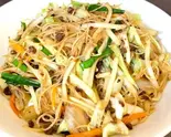 台湾焼きビーフン Taiwan Style Grilled Rice Vermicelli（台湾菜館 弘城）