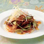 牛肉2種の四川辛味和え  (夫妻肺片)（中国大明火鍋城）