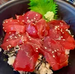 生 本まぐろ 漬け丼 Marinated Bluefin Tuna Rice Bowl（あさ家）