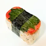 雑穀米 大葉 スパむす(1個) 16-grain rice Macrophyll spam rice ball(one)（ポキ丼キッチン）