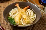 海老天うどん Shrimp Tempura Udon Noodles（山下本気うどん 大宮東口）