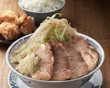 背脂醬油チャーシューメン唐揚げライスセット  Noodles with Roast Pork Fillet + Fried Chicken + Rice（麺処 叶醤軒）