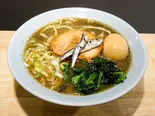 【生麺】味玉極濃煮干ラーメン（東京極上煮干 野毛店）