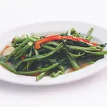 空心菜炒め/Pak Bung Fai Dang（ナマステキッチン 大塚）
