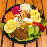ごぼうのドライカレー弁当（muguet-daichicafe-）