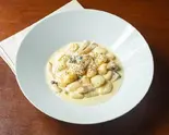 ゴルゴンゾーラとキノコのクリームソース（Festa Piazza）
