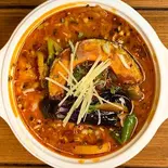 ミックスシーフードスープカレー Mix seafood soup curry（アジアンダイニング・ベイリーフ）