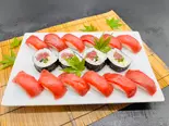 お得！マグロづくし2人前 Great deal！ Tuna all-you-can-eat, 2 person（寿司・海鮮丼 がんこ 平野郷屋敷店）