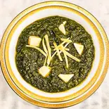 パラックパニール Palak Paneer(HAJI RESTAURANT)