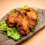 骨付き若鶏の黒胡椒揚げ（やじきたキッチン）