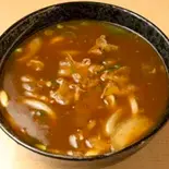 牛かすカレーそば（めん処 幸喜心）
