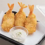 エビフライ3尾（骨付き鳥とチキンカツのお店 ナイス！はっちゃん）