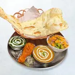 Cセット (C Set)（インドネパールレストランタージマハル(新大阪)）