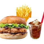 【セット】てりやきチキンバーガー Teriyaki Chicken Burger Set（ゼッテリア ZETTERIA 福岡新天町店）