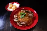 ソフトシェルクラブのチリソース（SLOWJAM GARAGE singaporean cuisine）