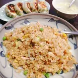 【menu限定セット】五目チャーハンと焼き餃子(5個)（大衆食堂）