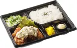 南蛮弁当 Fried thigh chicken with sweet vinegar and Tartar sauce bento（熟成醬油唐揚げ CHI-SHIN-CHU）