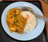 エビカレーライス ข้าวแกงกะหรี่กุ้ง（タイタイTHAI KITCHEN）
