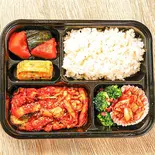 イカ炒め弁当(韓国家庭料理店 ぽちゃぽちゃ)