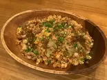 辛口レタス炒飯（屋台鉄板 三寸）