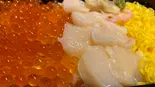 いくらほたて玉子重弁当（旬彩和食くつろぎ(海鮮丼/寿司/天むす/弁当/ふぐ鮟鱇鍋)）
