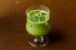 抹茶アイスミルク（芭蕉庵 新梅田シティー店）