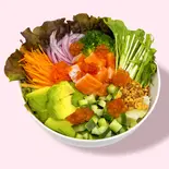 レモンマヨサーモン(ヘルシーポキボウル専門店 SCALES中目黒本店 LA style Poke bowl Store)