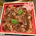 黒毛和牛の牛丼（焼肉ダイニングGROW日本橋）