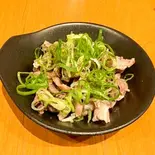 ホルモン旨しおネギポンズ（焼き鳥居酒屋チキンハート駒川中野店）