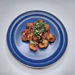 うなぎの甘辛揚げ deep-fried eel with sweet soy glaze（XYLOアジアンエスニック）