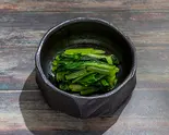 小松菜ナムル（韓国冷麺 パラム 出汐2丁目店）