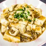 豆腐と豚肉ミンチのオイスターソース煮込み（点心楼 台北）