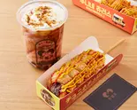 黒糖タピオカ+チュロドックセット(プラン) Brown Sugar Tapioca + Churros Dog Set (Plain)(ホイチャ)