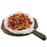 子羊カルビ鉄板焼き(烧烤羊肉)（四季香上野店）