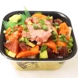 バラねぎとろ丼（海の彩り 丼丸 高田馬場店）