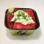 まぐろえんがわ丼（海の彩り 丼丸 高田馬場店）