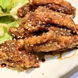 手羽中のピリ辛揚げ(鶏匠比内や)