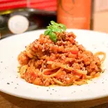 なにわポークの雪山ボロネーゼ（豚農家直営肉バル BooBooキッチン）