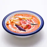 茄子とじゃが芋のカレー ALOO BEIGAN CURRY (ナーンORライス付き)（インド＆アジアンレストラン シルザナ 護国寺）