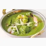 ほうれん草プラウンカレー/Sag Prawn Curry（インドレストランナンロティ相模原店）