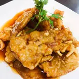 豚ヒレ肉揚げ甘酢かけ(酔香園)