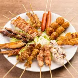焼き鳥盛り合わせ20本(ひょうろく玉)
