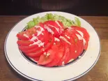 フレッシュトマトサラダ(ONE THE DINER)
