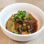牛すじコンニャク(お好み焼き 小川屋)